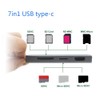 USB Type C HUB 7 in 1 USB C HUB