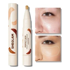 Corrector Sheglam De Alta Cobertura Para Piel Perfecta Tono Acorn