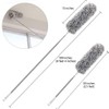 Microfiber Duster with Extension Pole with Bendable Head Extendable Duster