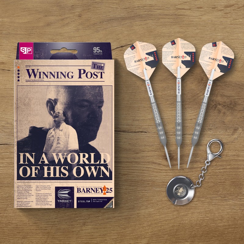 Target Darts Raymond Van Barneveld RVB 25 Year Edition 21G