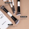 MAANGE Set de 4 Brochas de Maquillaje de Doble Punta