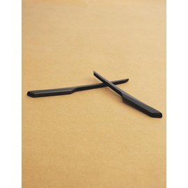 Kygear 1 Pair Black Silicone Replacement Temple Sleeve Arm Grips, Silicone Rubber Ear Socks Arm Sleeve for Oakley Valve New 2014 OO9236, Anti-Slip Glasses Arm Covers