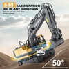 Remote Control Car 1:20 Scale Children's Toy Remote Control Car:_Excavator