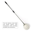 Komista Turning Pizza Peel for Brick Oven,9" Stainless Steel Small