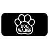 Dog Walker Paw Decal Sticker for Car Window 5 Inch