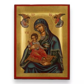 Virgin Mary Vrefokratousa Icon - Premium Handmade Greek Orthodox Byzantine Icon