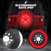 Auto Buero 6-Side Spare Tire Brake Light Compatible with Jeep