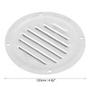 X AUTOHAUX 5 Inch Round Marine Boat Louvered Ventilation Vent