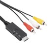 Yuemsh RCA to -Compatible Converter, AV to -Compatible Cable, Adapter