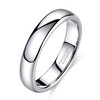 Zakk 2mm 4mm 6mm 8mm Tungsten Rings for Women Men