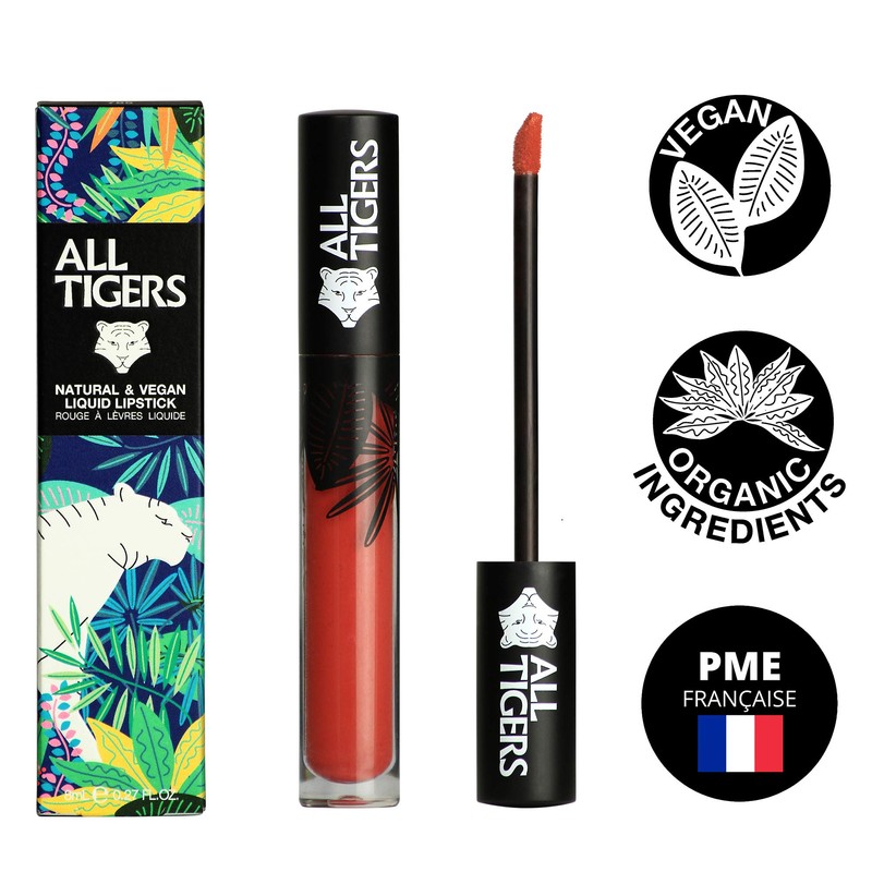Liquid Lipstick – Matt, Vegan & Natural – Long Hold