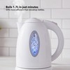 OVENTE Electric Kettle, 1.7L Fast Boiling Water Heater for Coffee