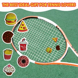 SGSCFG 7 Pieces Tennis Racket Shock Absorber, Creative Cartoon Shock Absorber, Tennis Racket Accessories, Tennis Sports Equipment