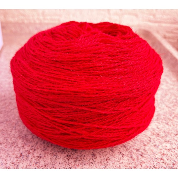 Weight 100 g. 100% Wool Yarn for Knitting Machines, Approx.