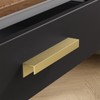 Peaha 10 Pack Self Adhesive Cabinet pulls 5 inch Gold