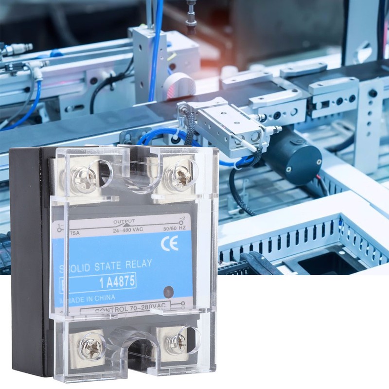 Single Phase Solid State Relay 70-280VAC Input 24-480VAC Load AC