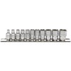 Draper 16488 1/4-Inch Square Drive Imperial 11 Piece Sockets on