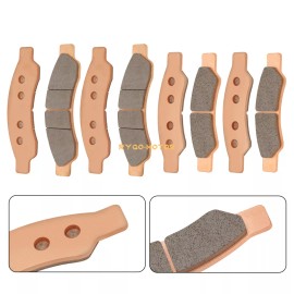 M MATI For Can-Am Maverick R 2024-2025 Front & Rear Ceramic Brake Pad Set Front & Rear