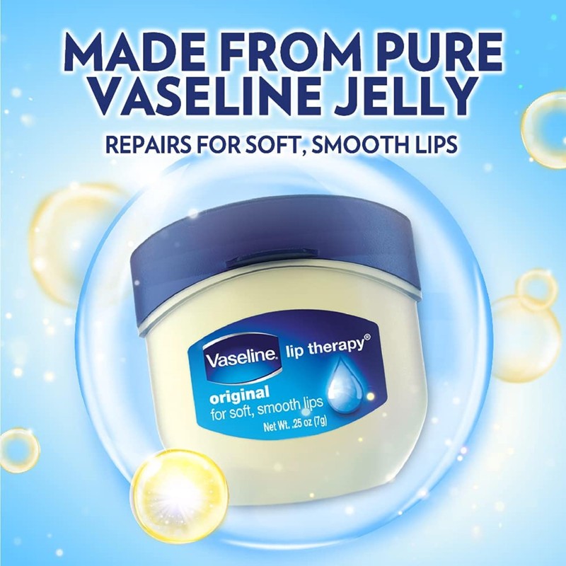Vaseline Lip Therapy Original.25 oz (Pack of 6)