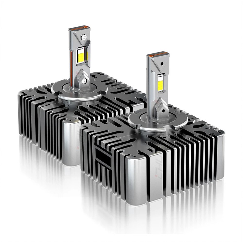 CHUSYYRAY 2x D5S D5R LED Headlight 18000LM 100W Replace HID