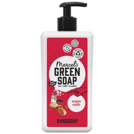 Marcel's Green Soap - Hand Soap Argan & Oudh - Handwash Dispenser - 100% Eco friendly - 100% Vegan - 97% Biodegradable - 500 ML