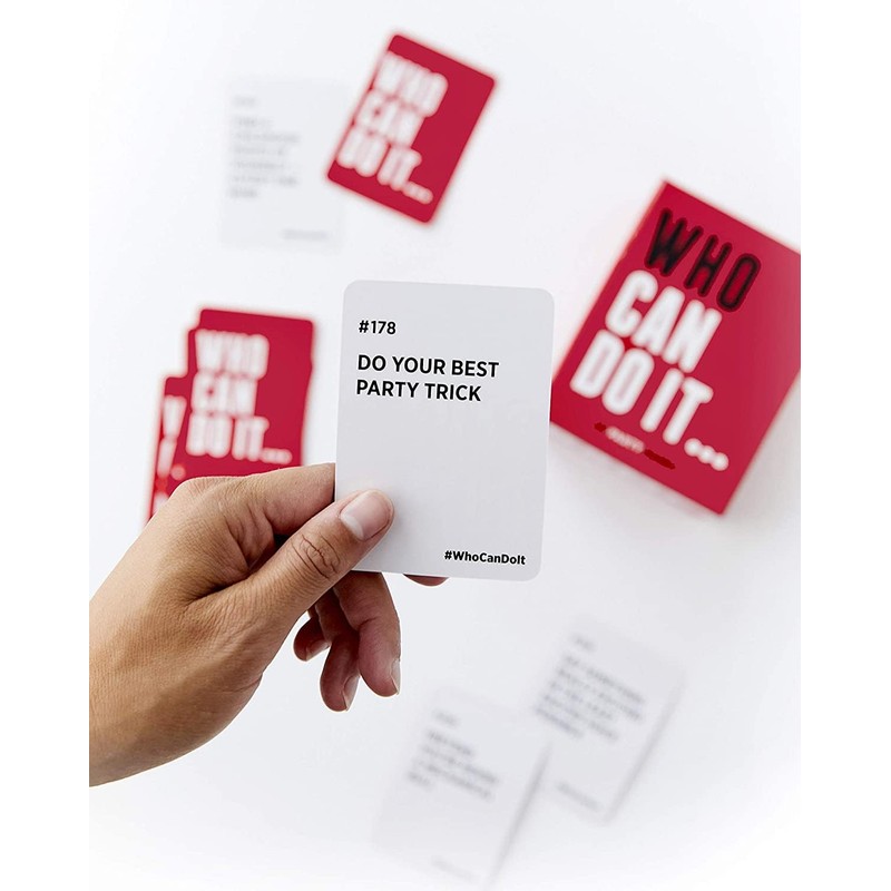 DSS Games Who Can Do It [A Party Game |