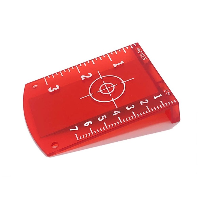 2pcs Magnetic Floor Laser Target Card Plate for Red Laser