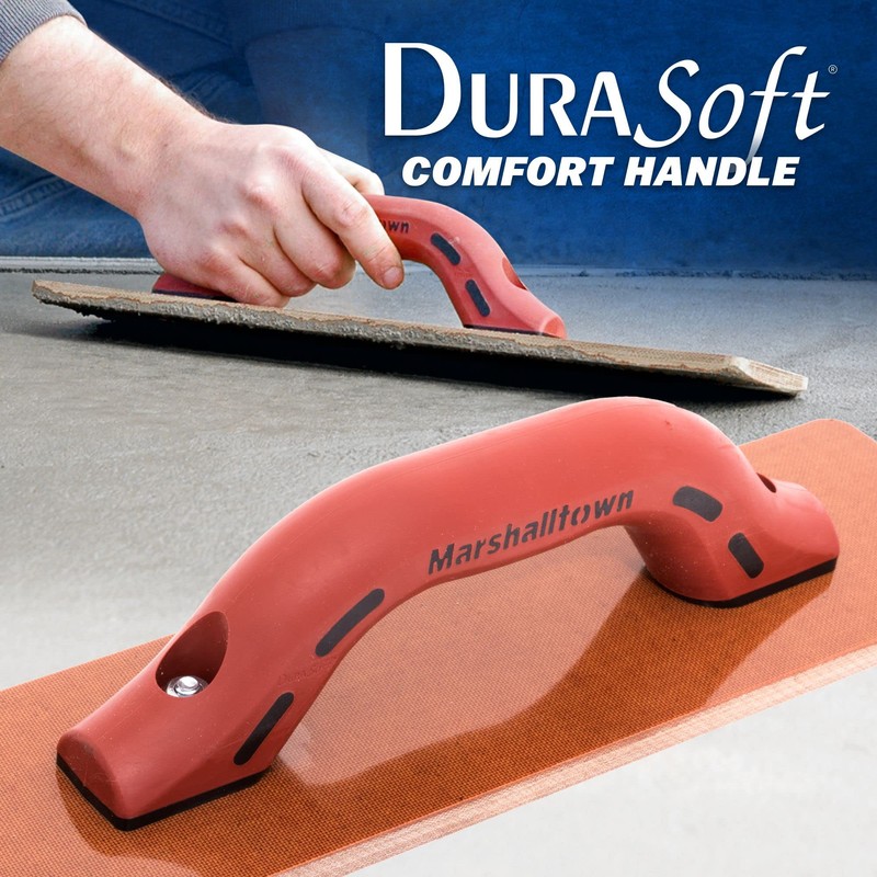Marshalltown Resin Hand Float, 18 x 3-1/2 Inch, DuraSoft Handle,