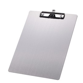 A4 clipboard with Heavy Duty Clip and Pen Holder,Double-Sided Anti-Fingerprint White Board,(304 vertical clipboard)