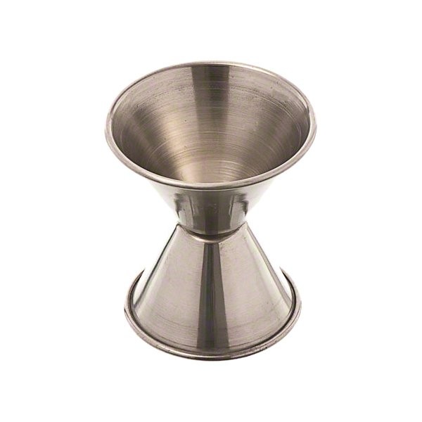 Browne Foodservice 1292 Stainless Steel Jigger, 1 oz x 1-1/2 oz Capacity