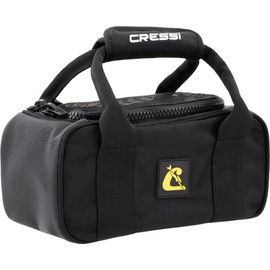 Cressi dal 1946 - Libra Borsone Impermeabile da Sub Borsa Porta zavorra Resistente per Subacquea apnea e Sport Acquatici in Tessuto Denier Rinforzato con Manico Imbottito e Doppia Cerniera