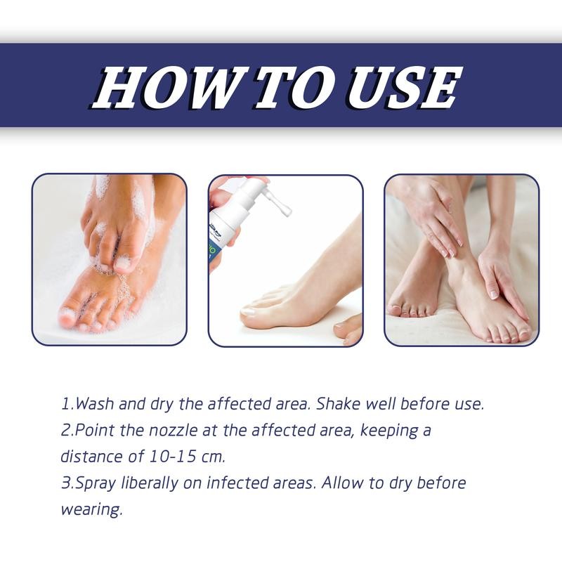 South Moon 1/2/4pcs Foot Care Spray Contains glycerin, tea tree