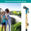 FINEST+ Garden Hose Quick Connector, Solid Brass 3/4 Inch Thread
