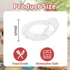 Removable Pouring Shield Splash Guard for KitchenAid 5.5-7 Quart Bowl-Lift