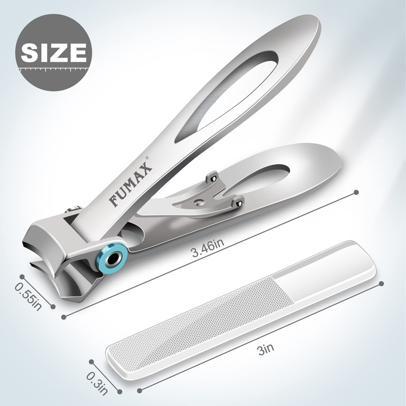 Toenail Clippers for Seniors Thick Toenails, Heavy Duty Nail Clippers