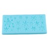 Christmas Snowflake Fondant Molds 3D Snowflake Silicone Mold