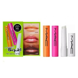 MAC Cosmetics M.A.C Squirt Twist and Pout Lip Trio - Hazard - Amped - Clear - Full Size