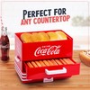 Nostalgia Extra Large Diner-Style Coca-Cola Hot Dog Steamer and Bun