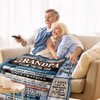 Itvgekp Grandpa Gifts - Great Grandpa Gifts Blanket 60”x50”, Good