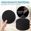 6 Pack Compost Filters for Countertop Bin, 6.7 Inch Charcoal