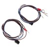 2 Pcs Driver Passenger Side Tow Mirrors Wiring Harness Running