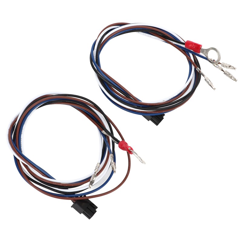 2 Pcs Driver Passenger Side Tow Mirrors Wiring Harness Running