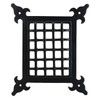 Perilla Home Cast Iron Safety Speakeasy Classic Style Black Grill