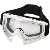 PCC ADJUSTABLE WHITE GOGGLE FOR DIRT BIKE ATV MOTOCROSS