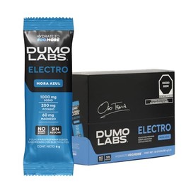 DUMO ELECTRO | Electrolitos Orales en polvo sin azucar | Suplemento Premium para Hidratación con Sodio, Potasio y Magnesio | Electrolitos para Energía, Rendimiento y Recuperación | Mora Azul | 30 Porciones (30 pack, Mora azul)