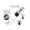 Festland DESIGN® - Key Roll Key Ring Extendable - JoJo
