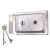 Traditional Rim Sashlock Satin Chrome Surface Mounted Lock 156 x