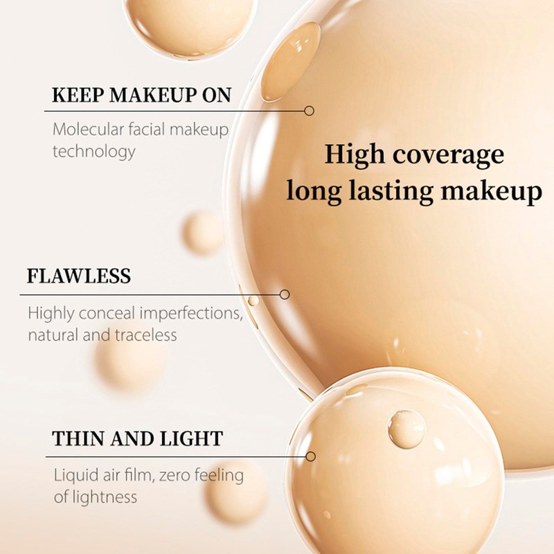 Set of 3 Leg Makeup Cream - Waterproof Concealer Leg