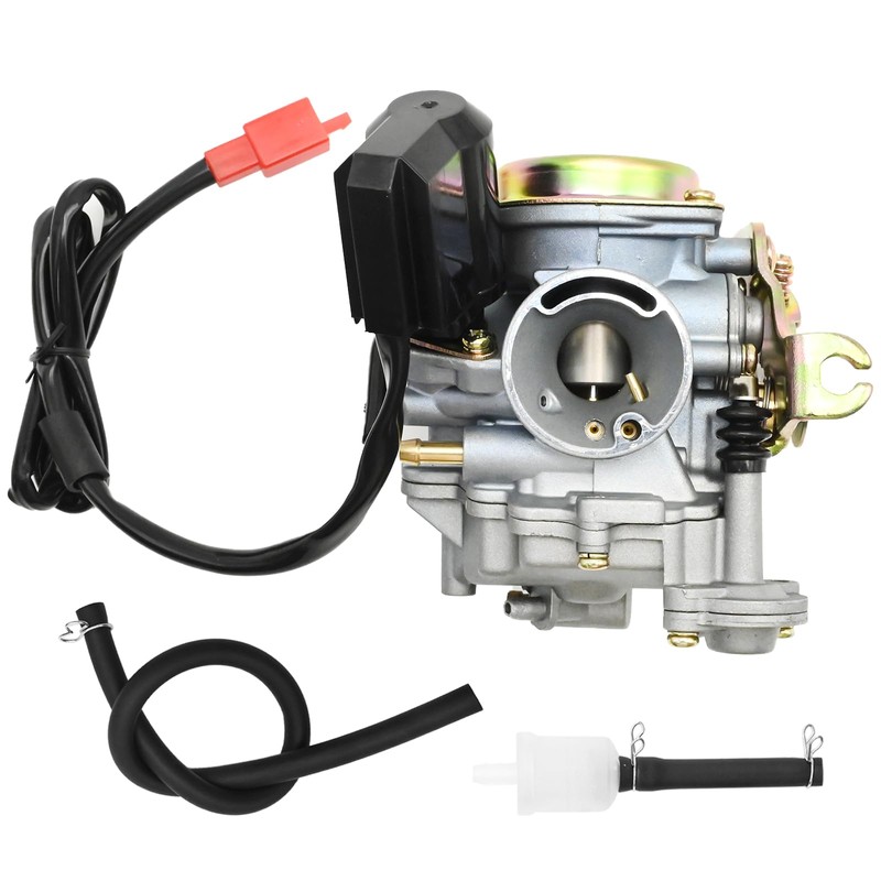 JUUDDENPARTS 50cc 4T 4-Stroke Carburetor, Replacement for Chinese 50cc 4