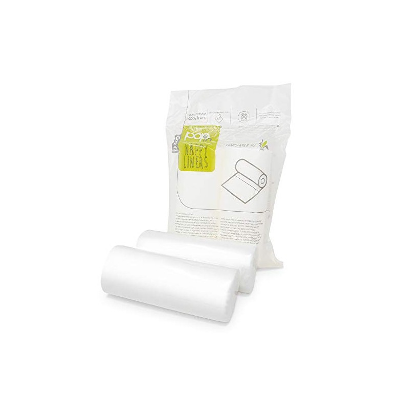 Close Pop-In Disposable Nappy Liners (30 Months, White)